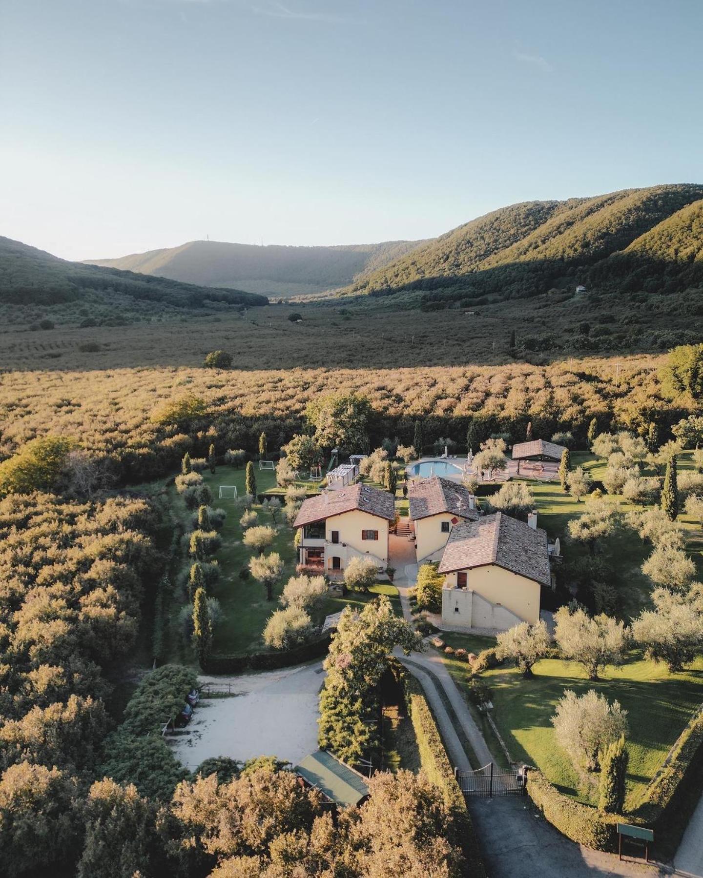 Agriturismo La Valle Di Vico Caprarola Eksteriør billede