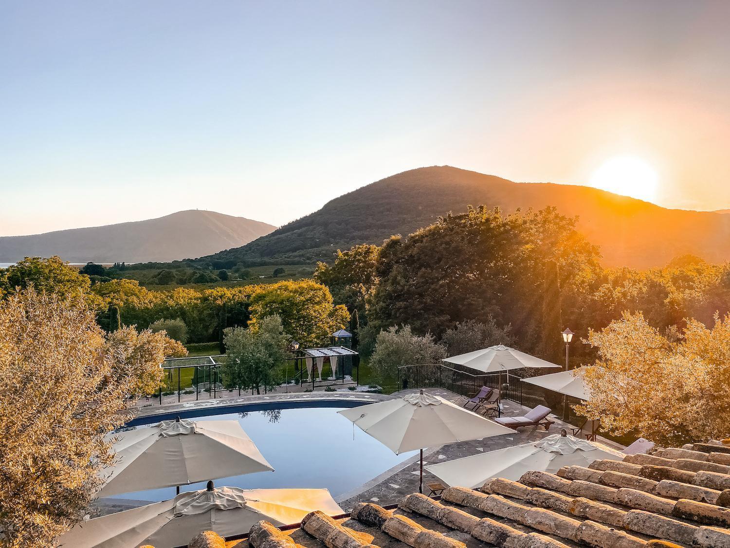 Agriturismo La Valle Di Vico Caprarola Eksteriør billede