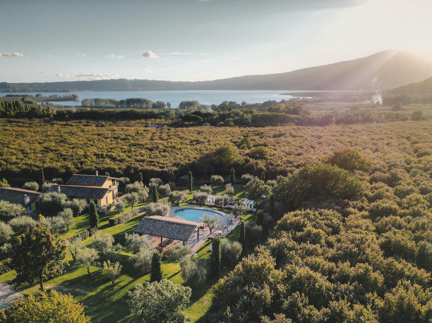 Agriturismo La Valle Di Vico Caprarola Eksteriør billede